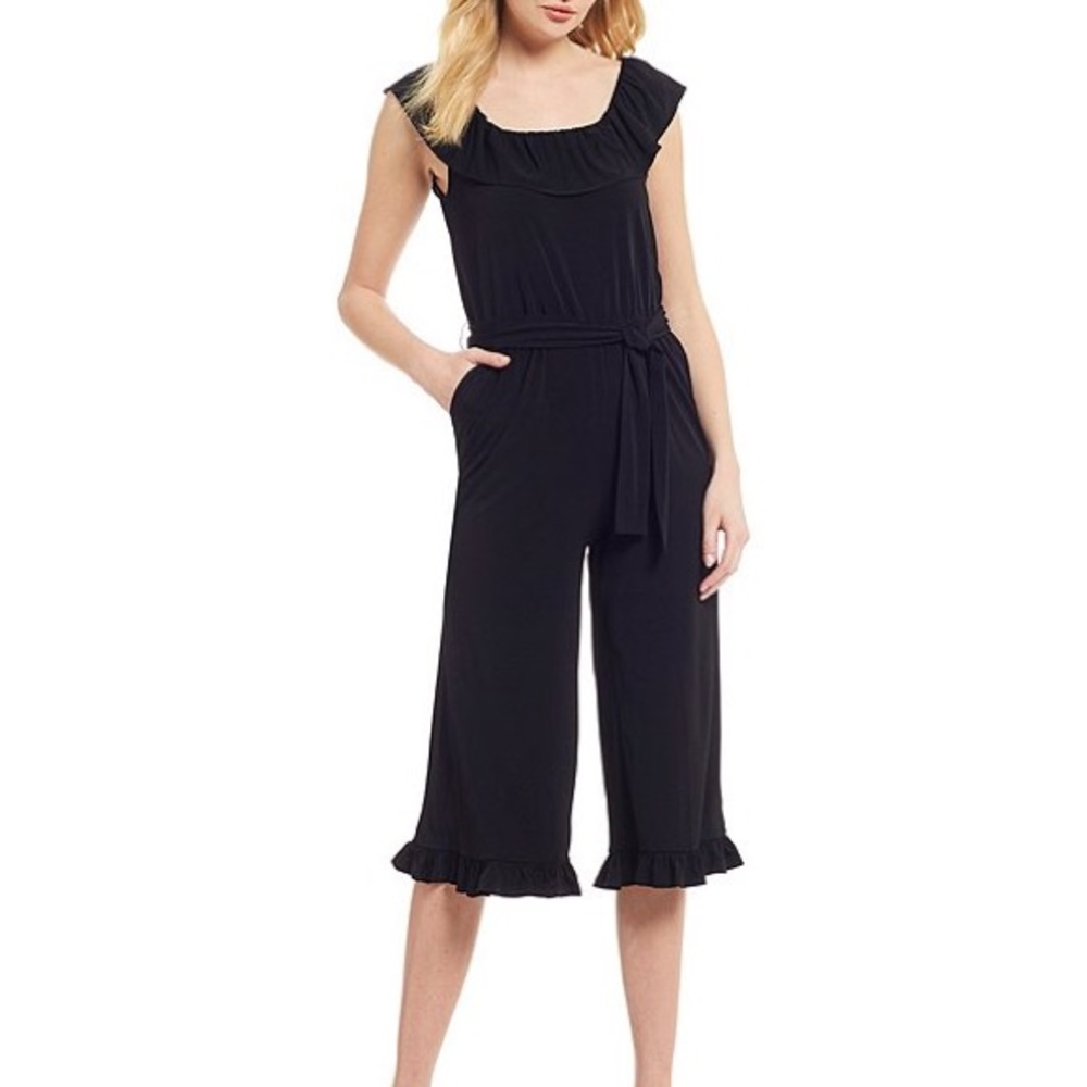 Michael Kors Ruffle Trim Jumpsuit NWT size S